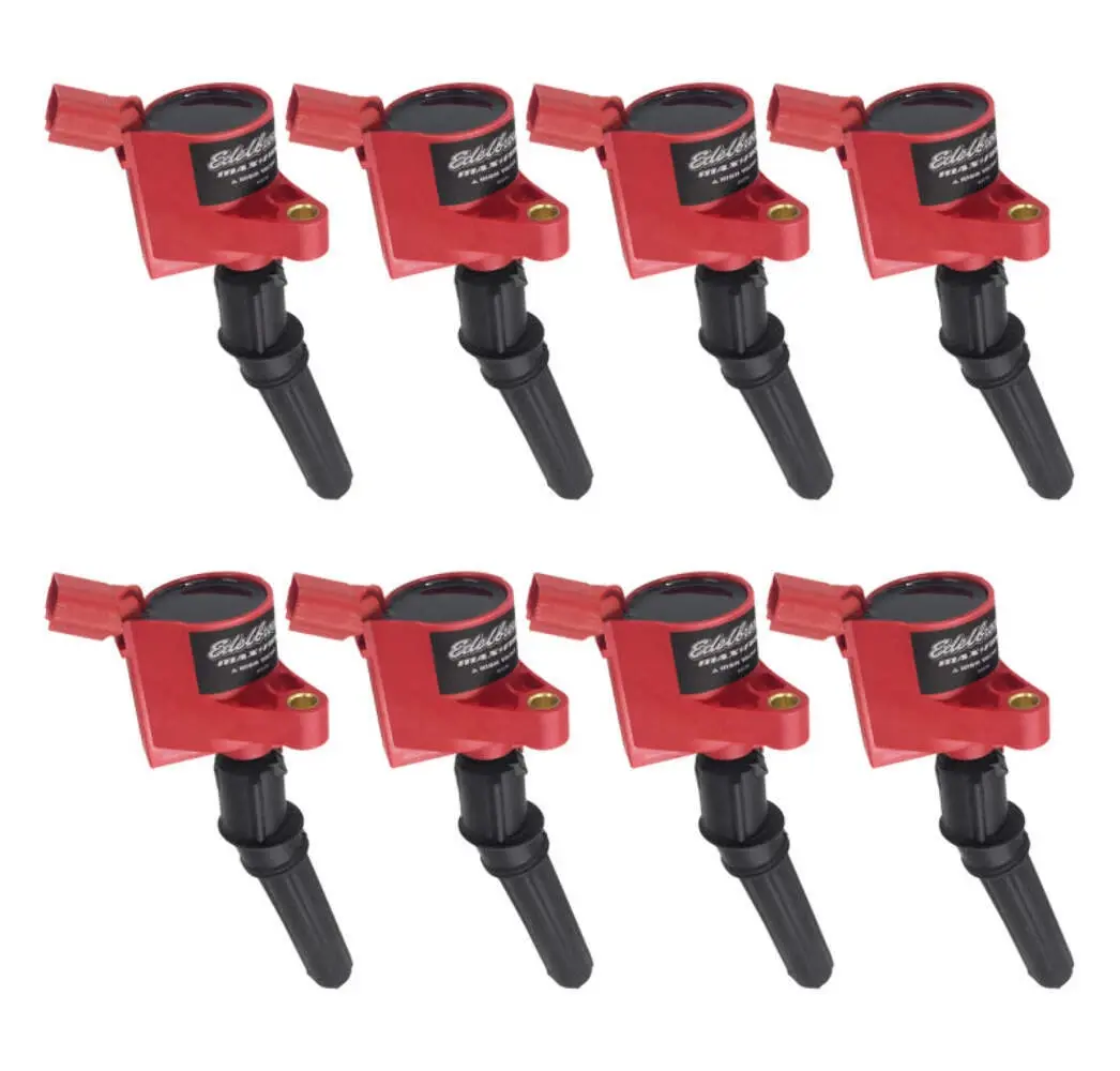 Edelbrock 22781 Set of 8 Ignition Coil for 1998-2008 Ford V8 4.6L/5.4L, V10 6.8L