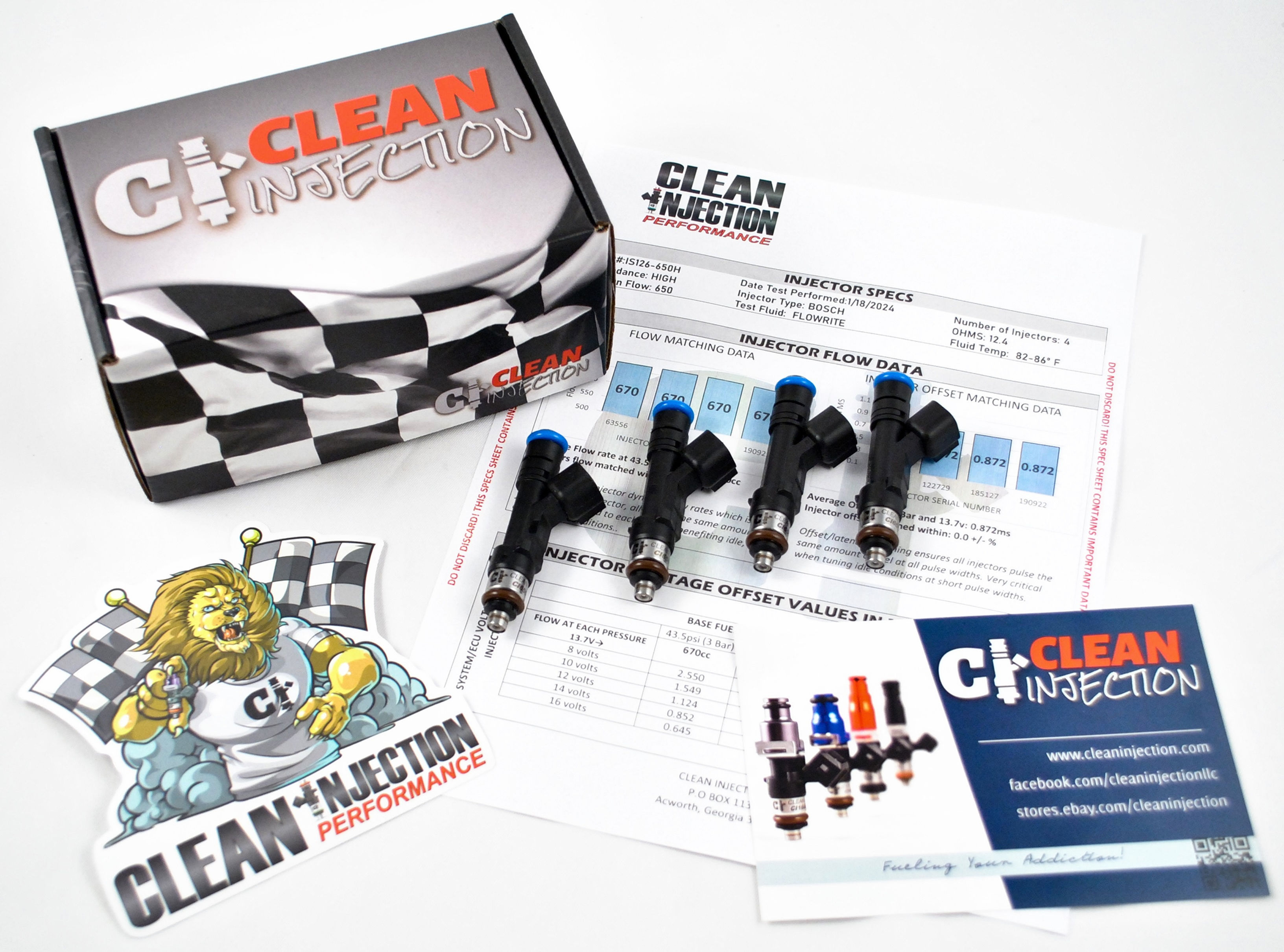 Bosch 650cc fuel injectors Mazda Miata MX5 mx-5 1.6L 1.8L 2006-2013 L4 3 e85