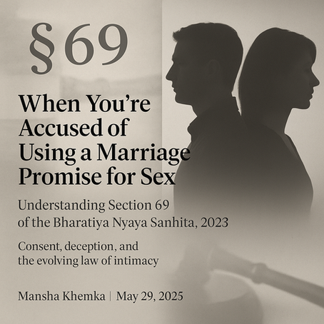 When You’re Accused of Using a Marriage Promise for Sex: The Law Explained