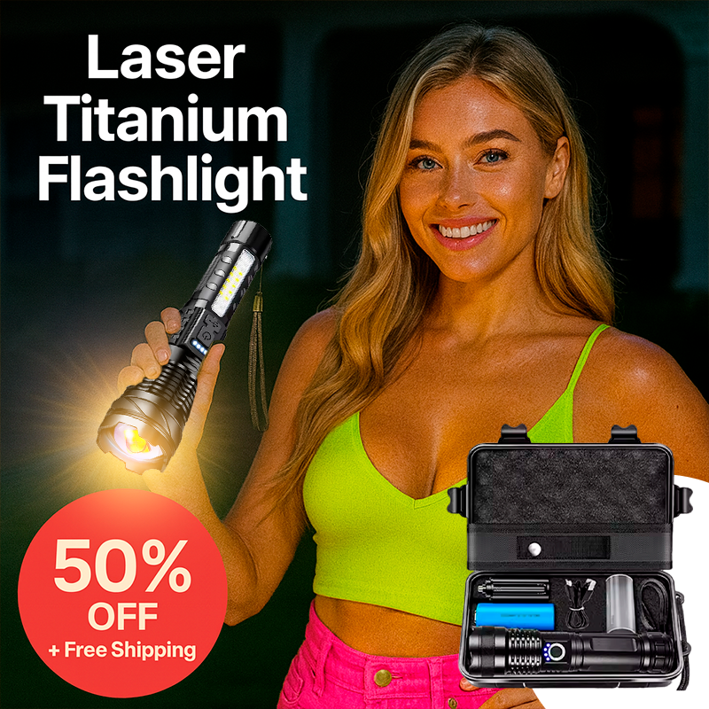Thumbnail: Titanium Laser Pro Flashlight
