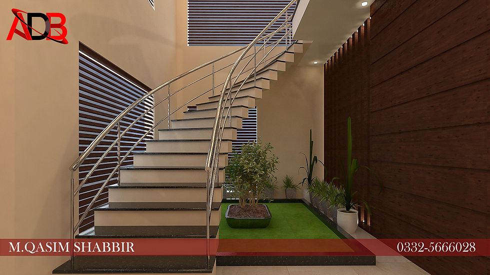 Round Stair Hall