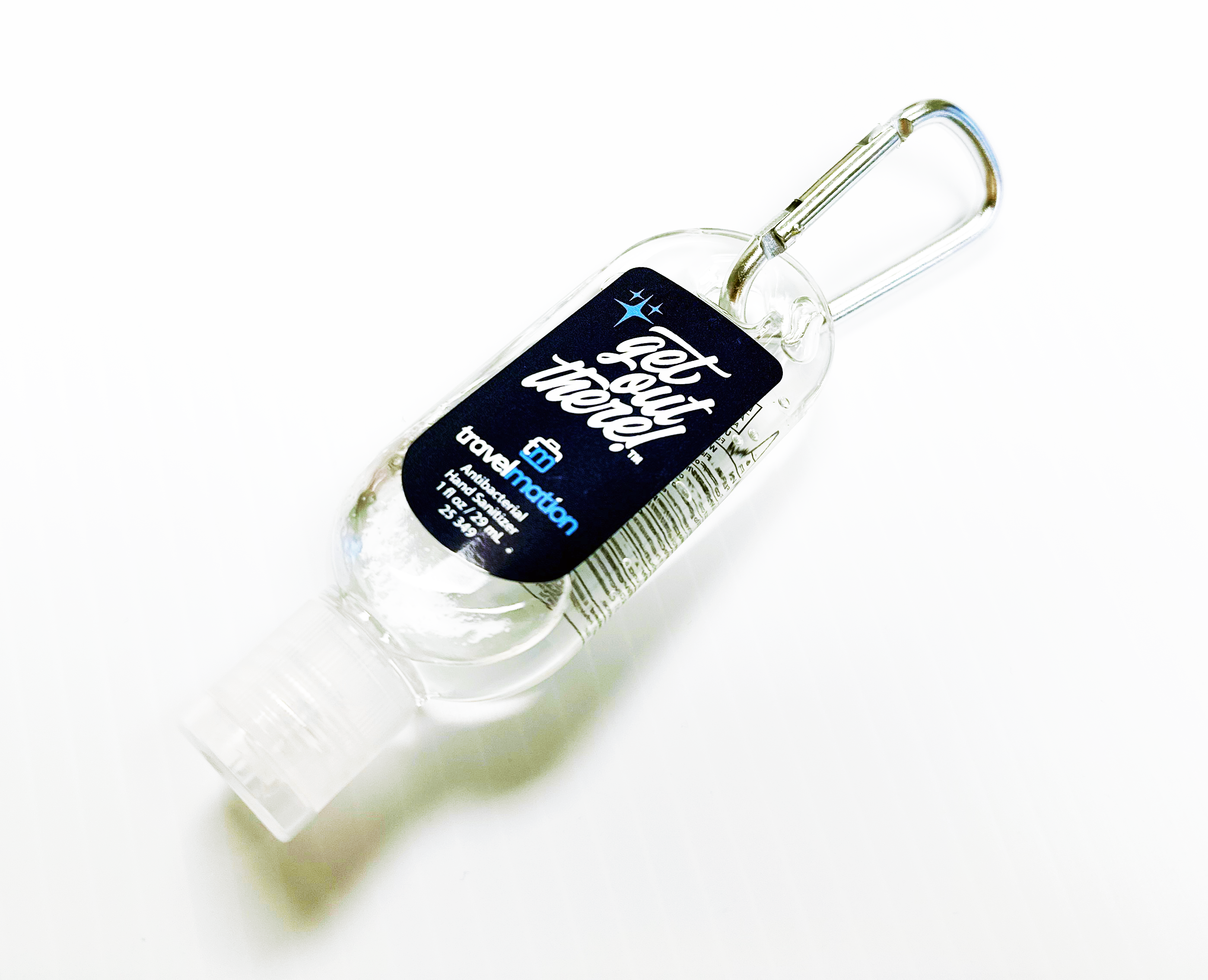 Hand Sanitizer Clip Bottle