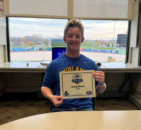 Craig Hurst is the Scholar Athlete of the Month