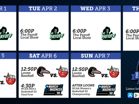 This Week on The Mitt: April 1st - April 7th