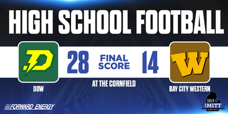 HSFB: Dow 28, Bay City Western 14 - Video/Audio Highlights