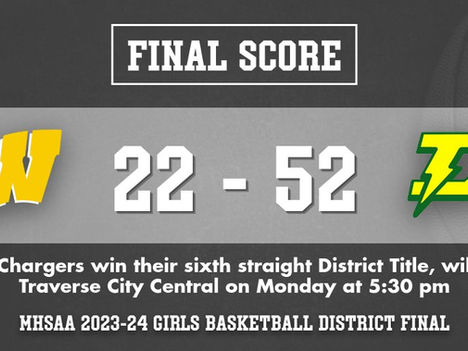 Dow Chargers Wins 12th District Title, Sixth Consecutive