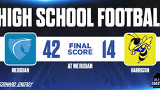 HSFB: Meridian 42, Harrison 14 - Video/Audio Highlights