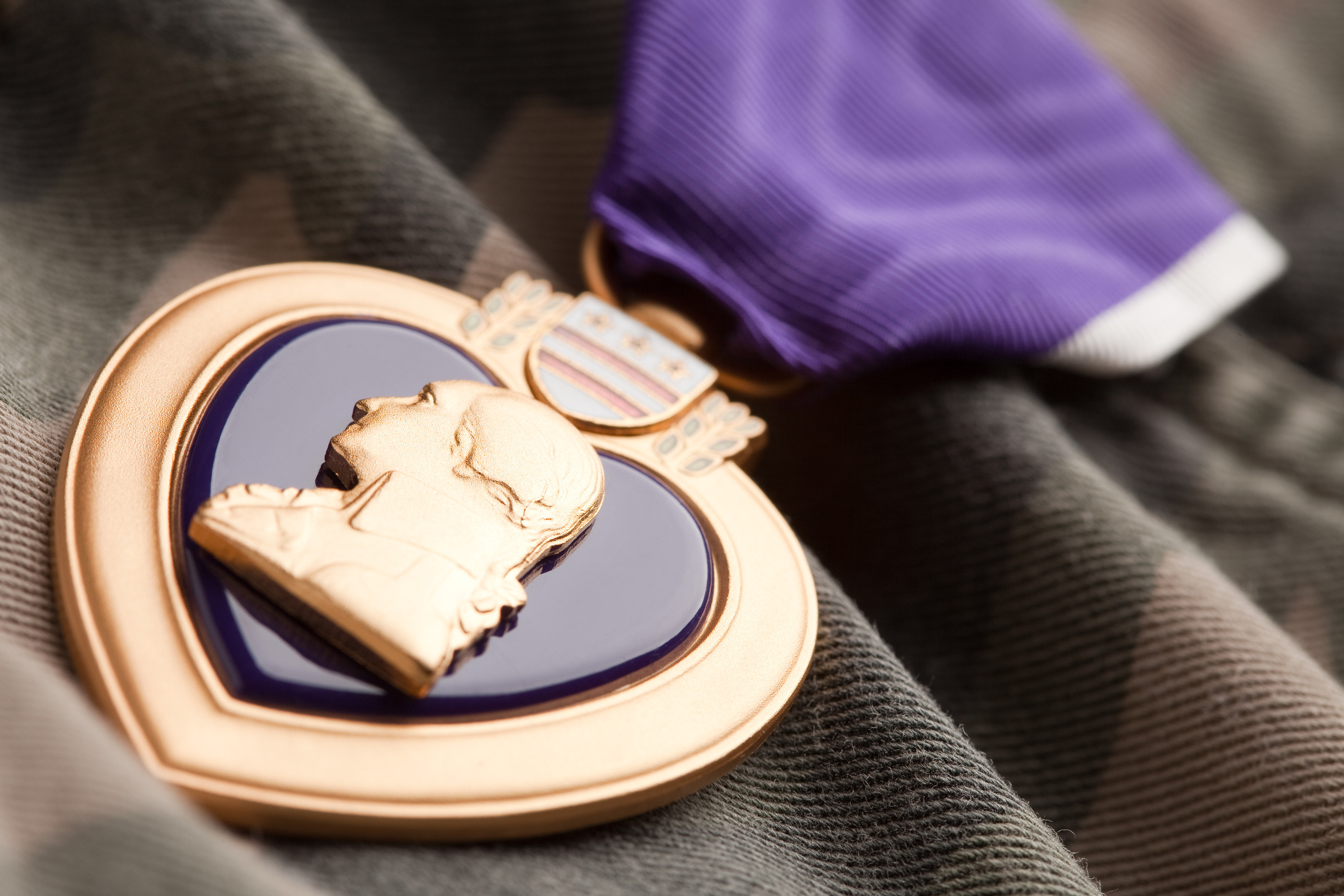 Purple Heart Tie
