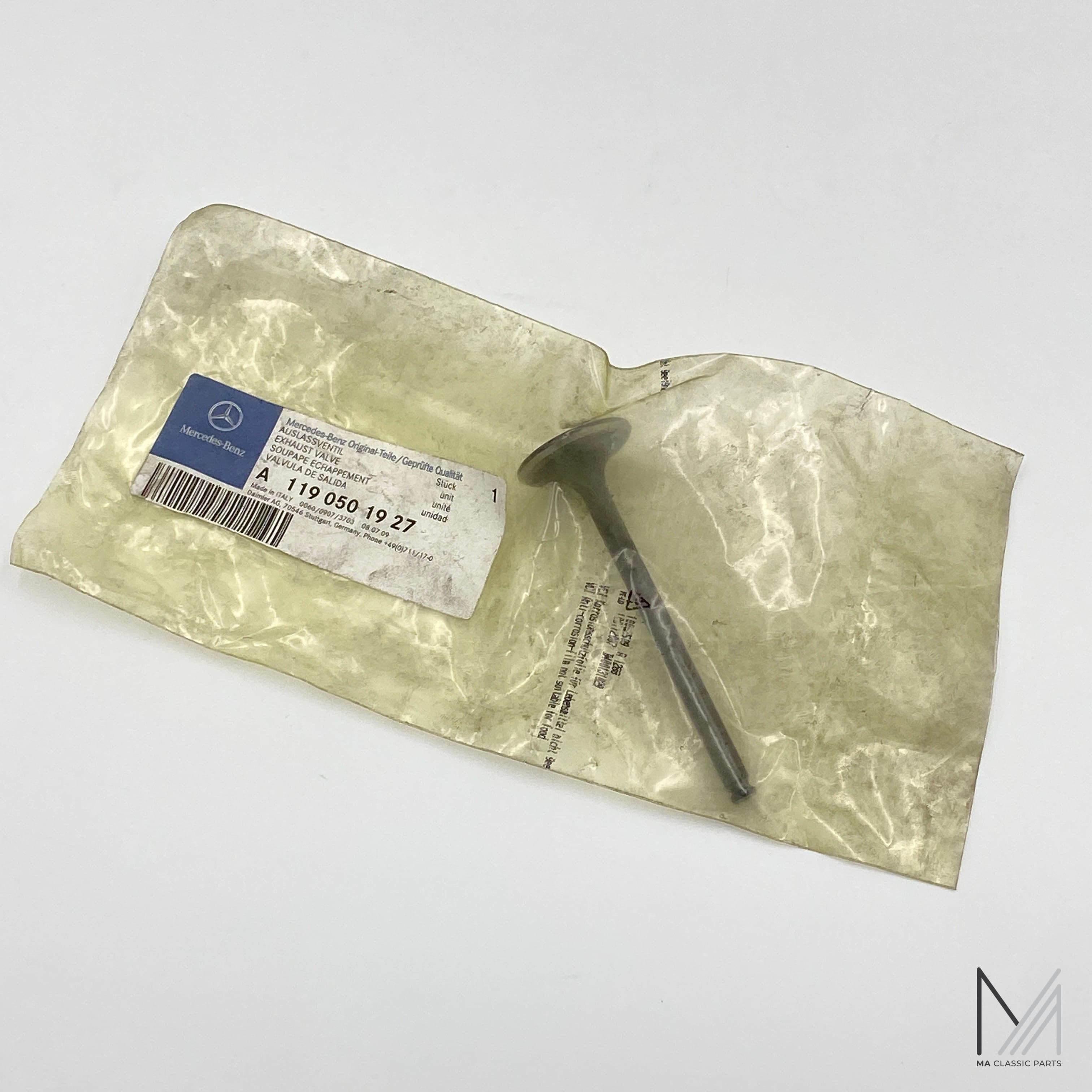 A1190501927 Mercedes-Benz Auslassventil M119 NOS