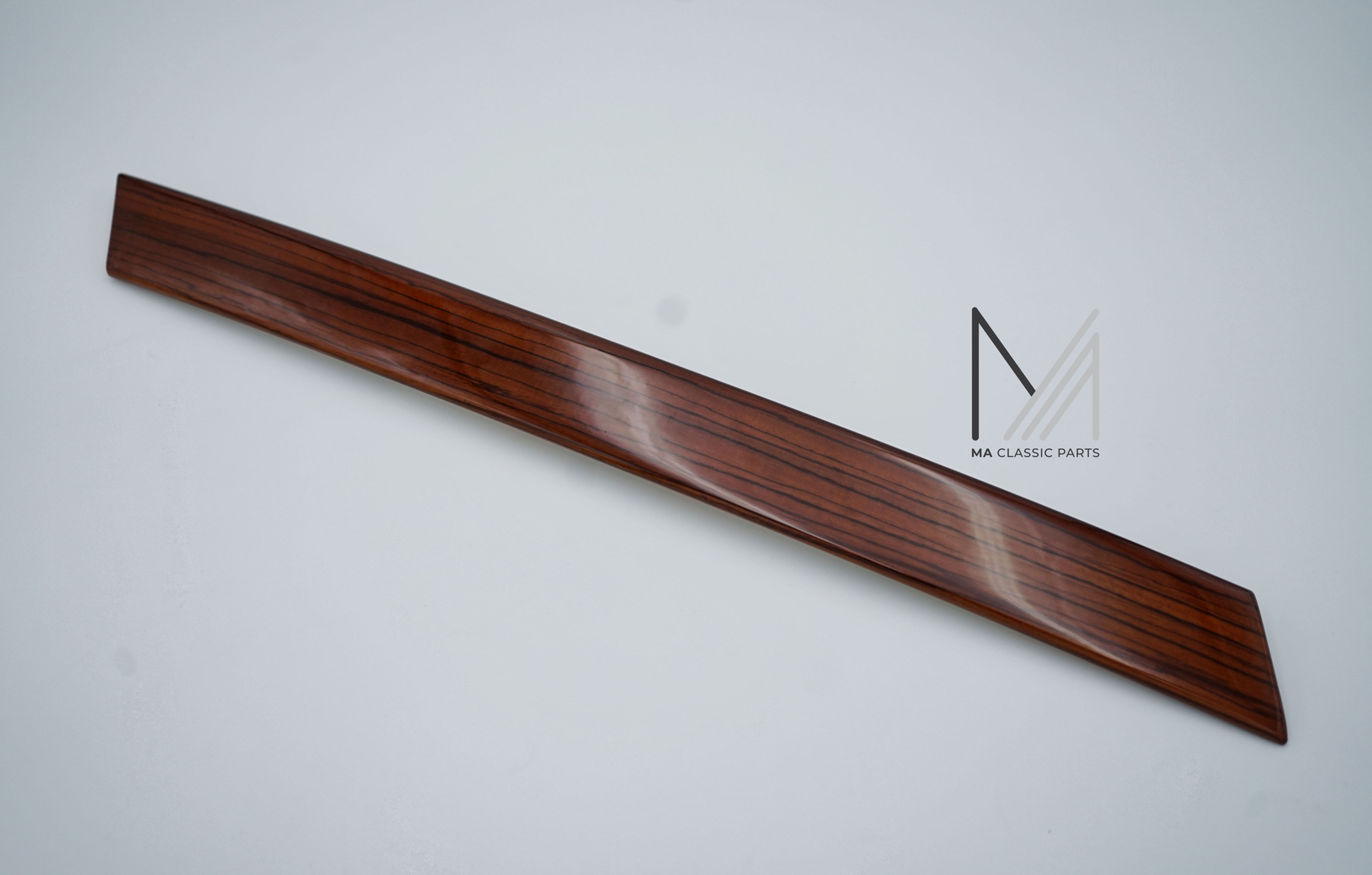 Mercedes Benz W124 CE Türleiste Zebrano VR o. ESV NOS new coupe cabriolet door moldings