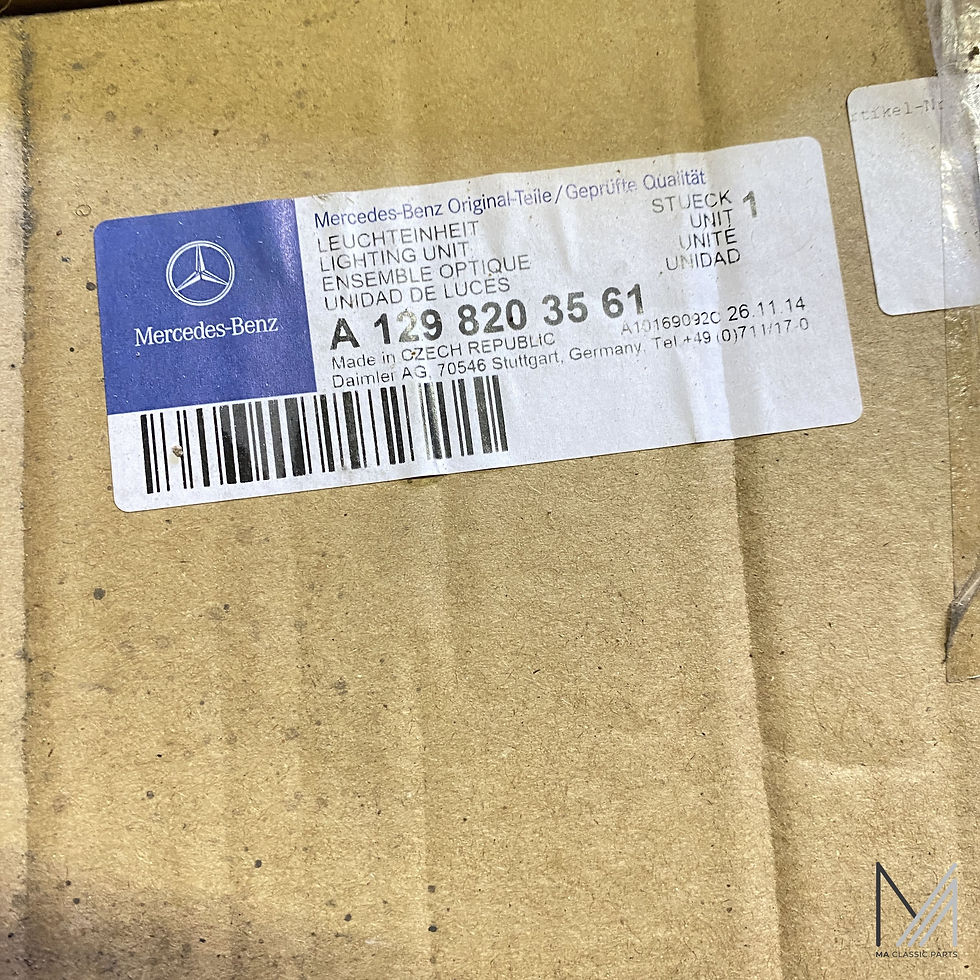 Mercedes-Benz SL R129 Leuchteinheit Scheinwerfer NOS | Ma Classic 