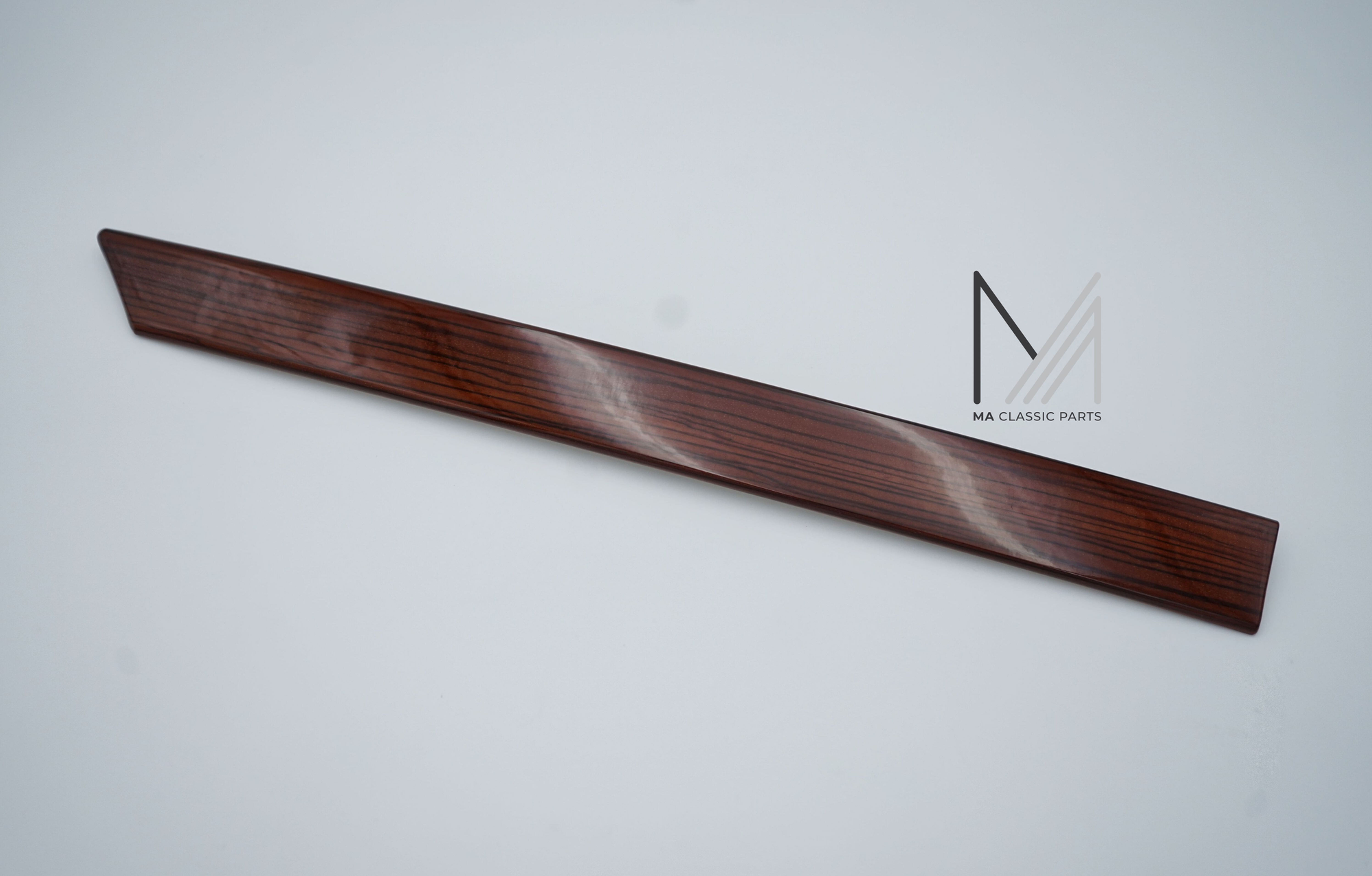 Mercedes Benz W124 Türleiste Zebrano HL m. ESV Limo/Kombi NOS new door moldings