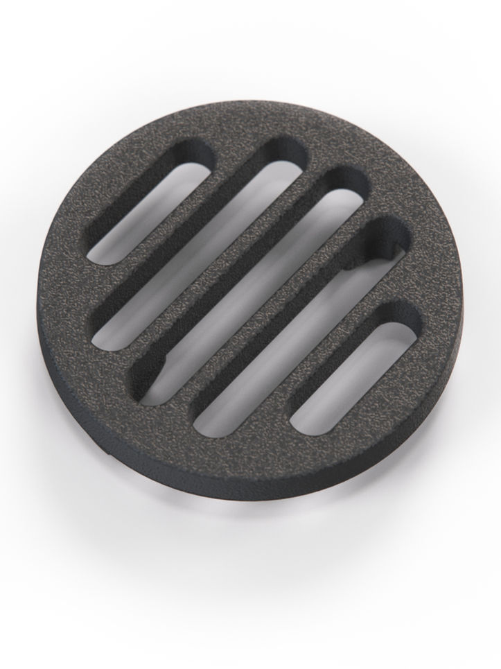 Porsche 944 968 Armaturenbrett-Gitter für Temperatursensor Schwarz - 94455245100