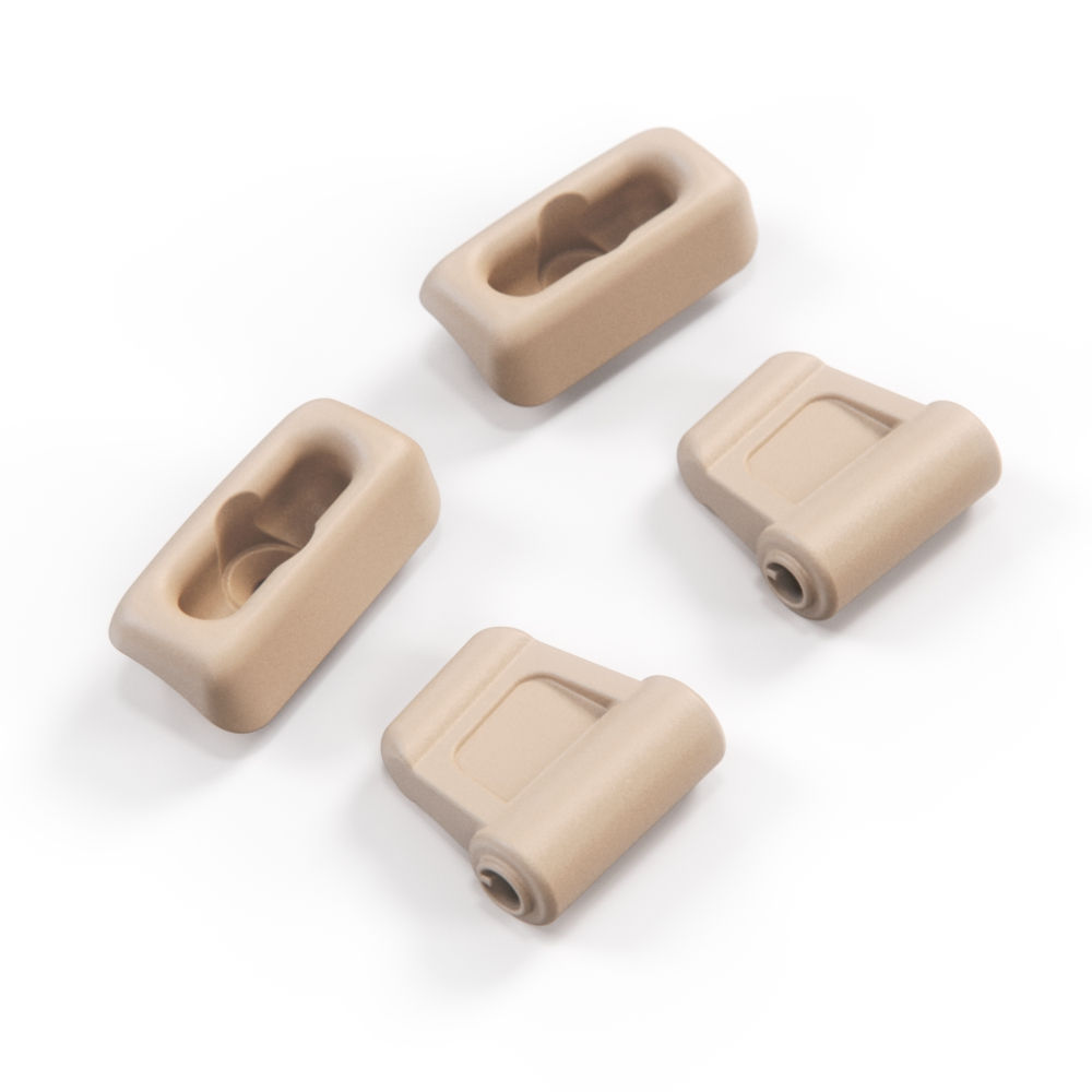 Mercedes-Benz W107 R107 Sonnenblenden-Clip-Set von 2 - A1078110141