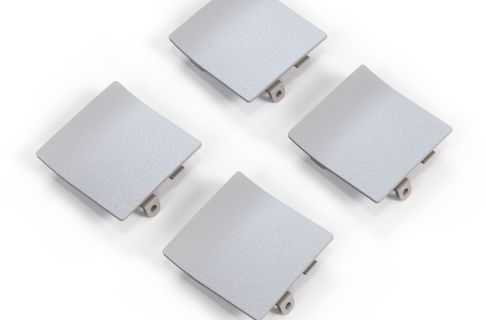 Mercedes-Benz W140 Wagenheber-Aufnahme Abdeckung Set von 4 Grundiert - A1406980130