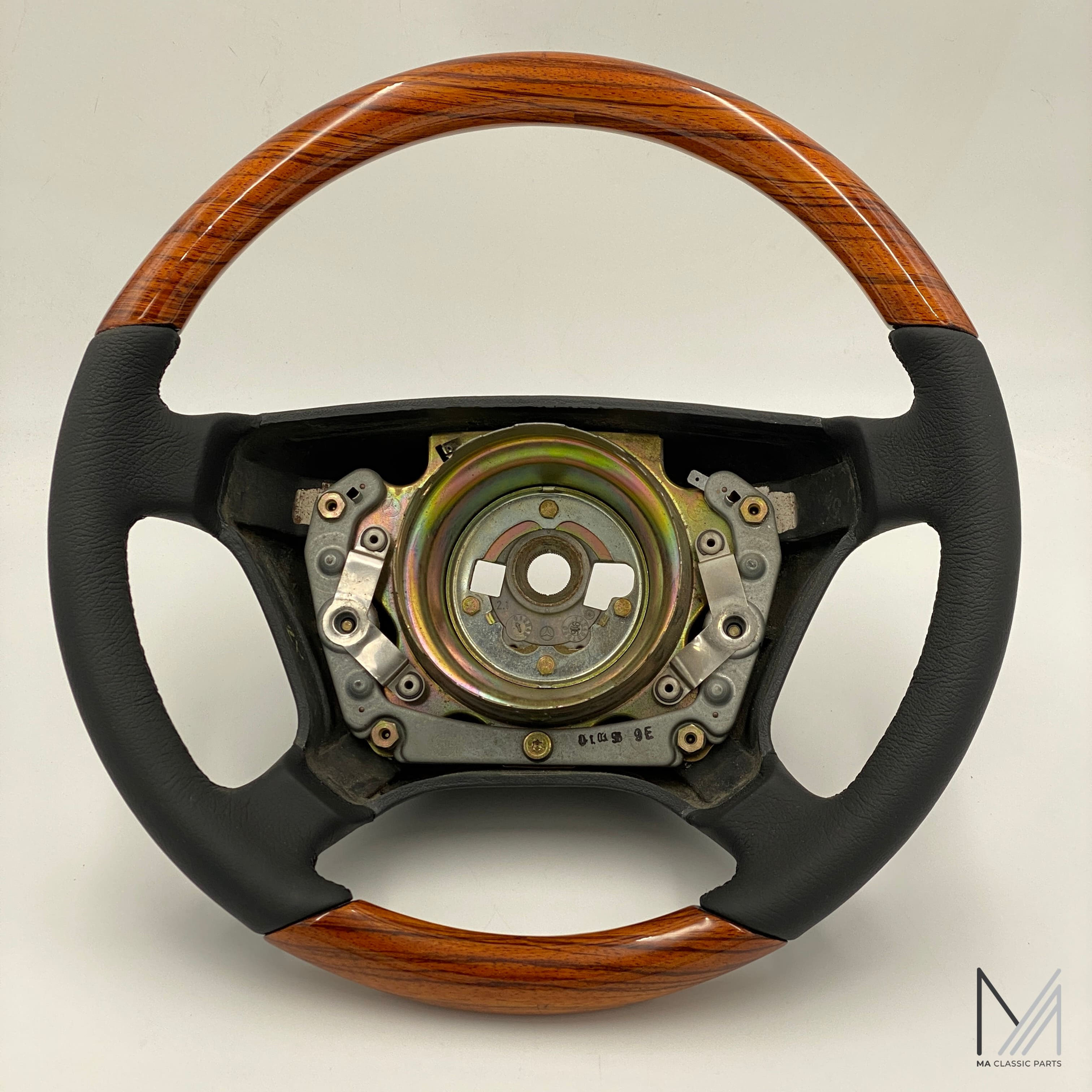 Mercedes Benz Lederlenkrad Zebrano W124 R129 W140 W210 W201