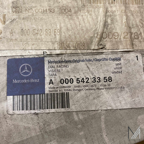Mercedes-Benz W461 Scheibe Tachoeinheit NOS | Ma Classic Parts