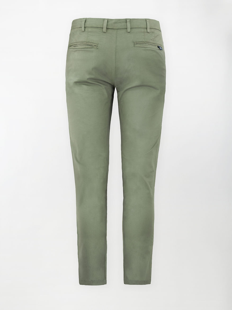 Miniatura: Pantalone Chino Daily in Cotone Elasticizzato - Color Verde militare - Slim Fit