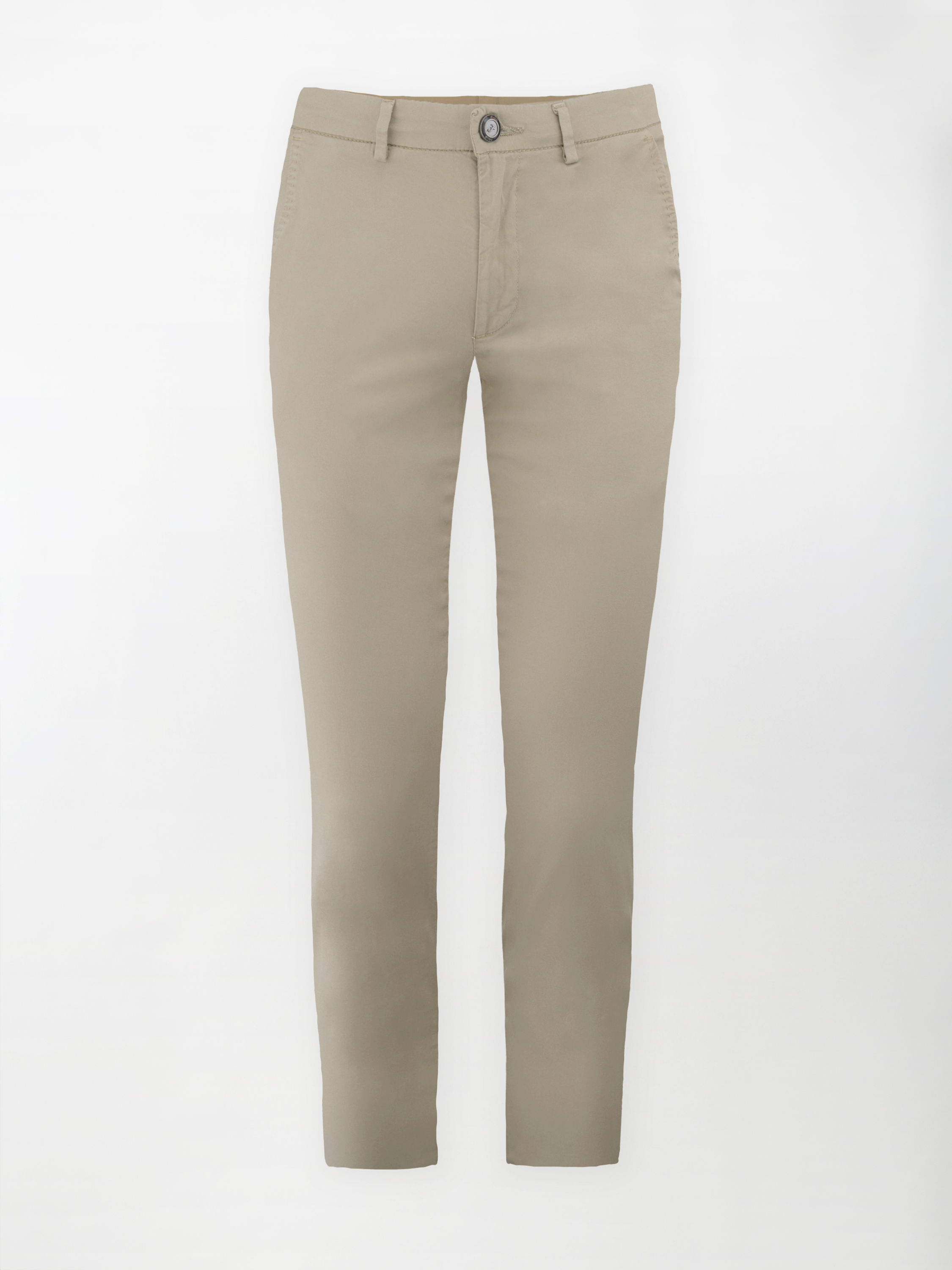 Pantalone Chino Daily in Cotone Elasticizzato - Color Beige - Slim Fit