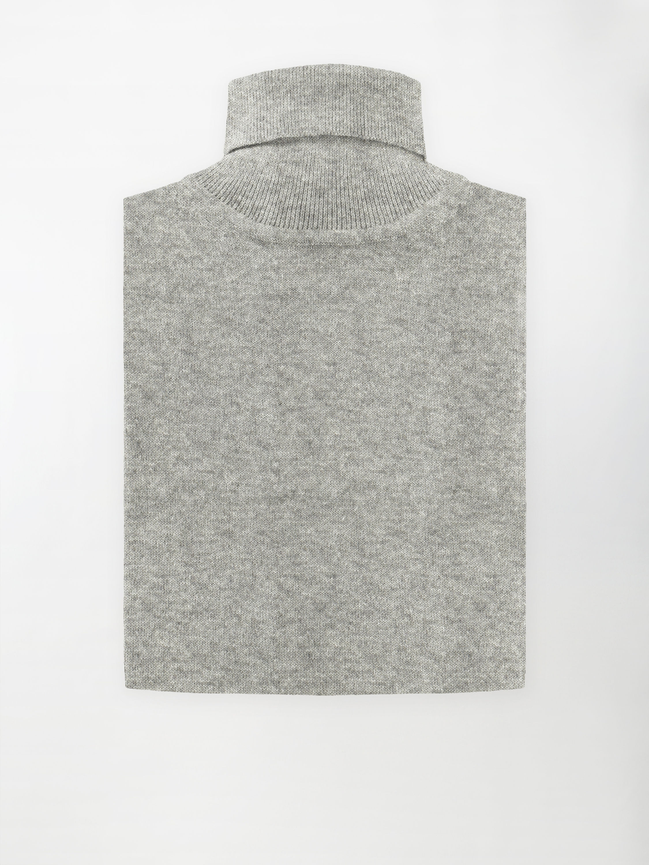 Maglia Dolcevita in Misto Cashmere - color Ghiaccio