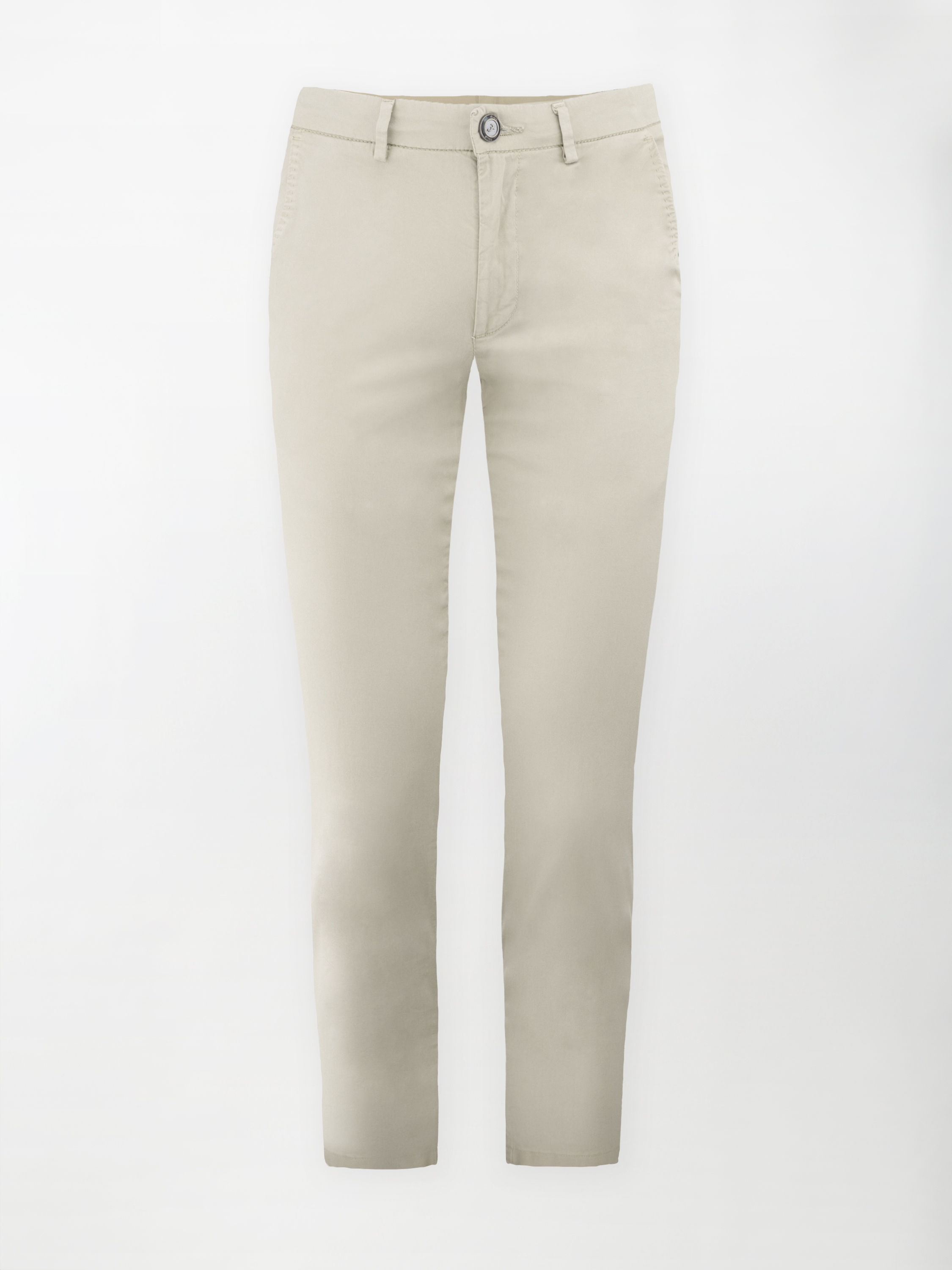 Pantalone Chino Daily in Cotone Elasticizzato - Color Beige - Slim Fit