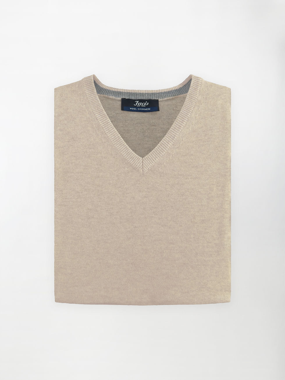 Maglia Pullover in Misto Cashmere - color Beige