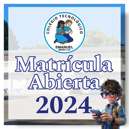 Matrícula Abierta 2024-2025