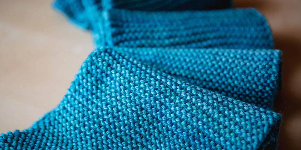 Beginning knitting
