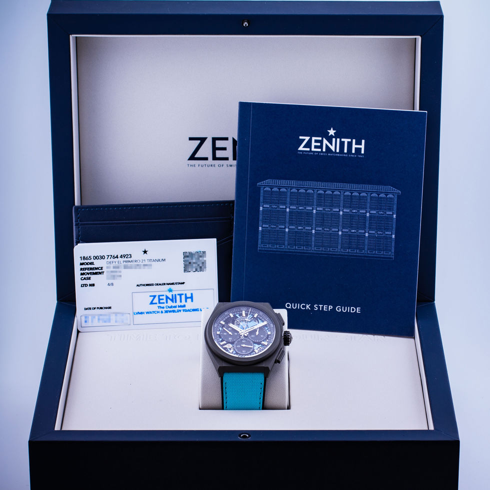 Zenith Defy El Primero with box and papers