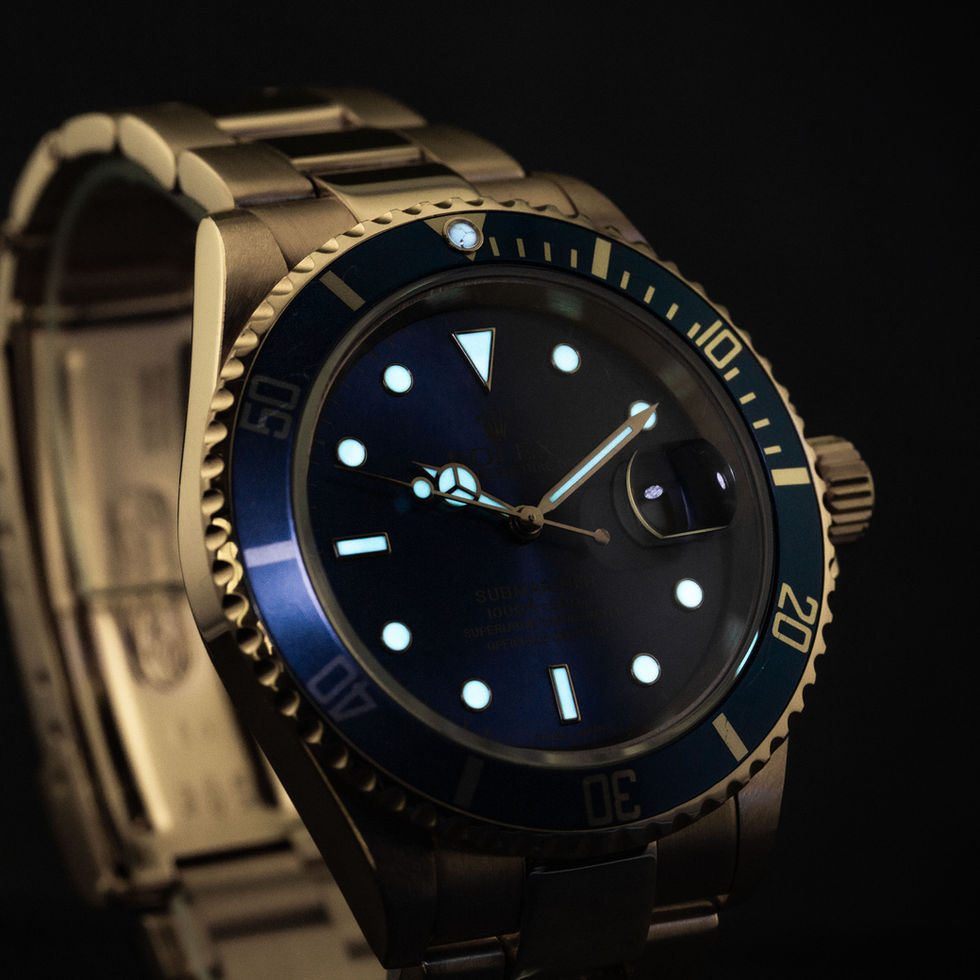 Rolex Oyster Perpetual Submariner luminescent