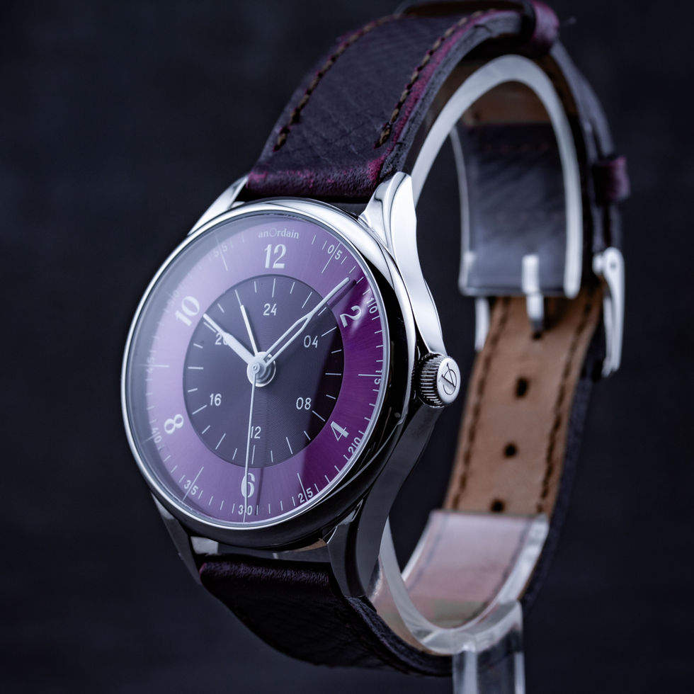 anOrdain Model 1 Fabrik GMT angled view