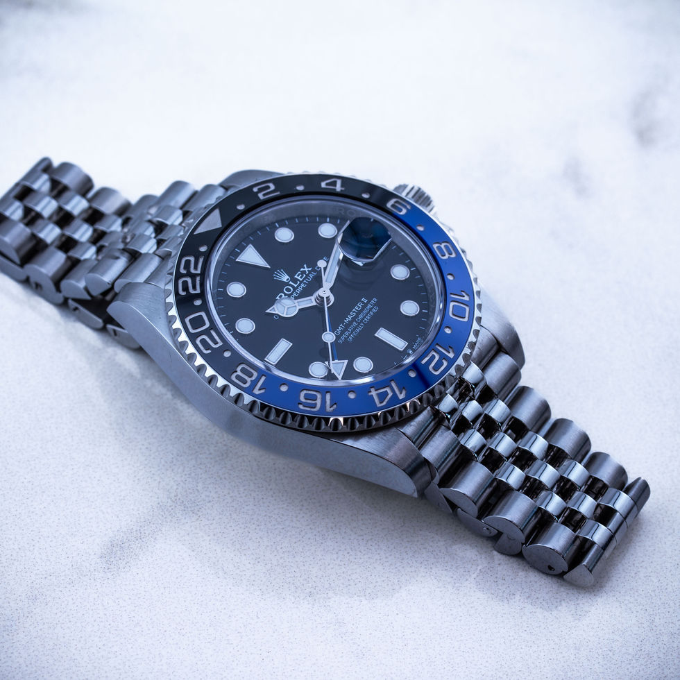 Rolex Oyster Perpetual GMT - Master II 'Batgirl'