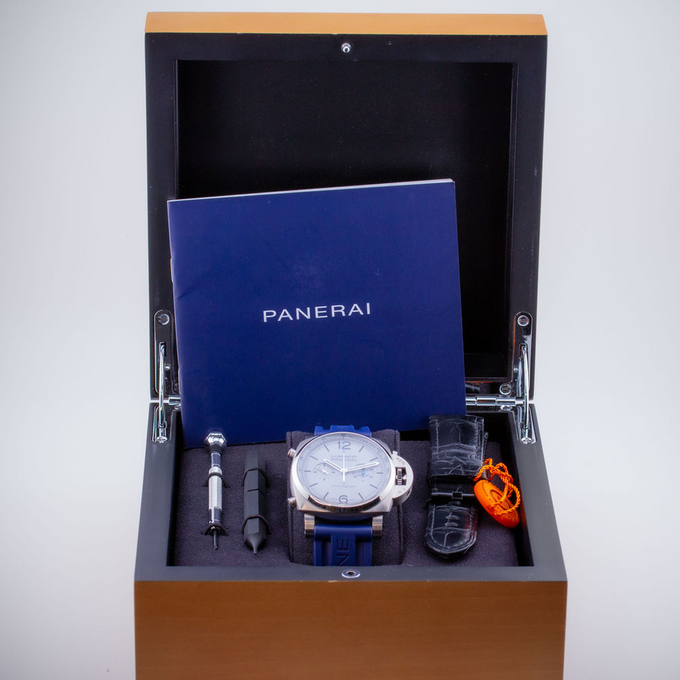 Panerai Luminor Chronograph PAM01218 With Box & Papers