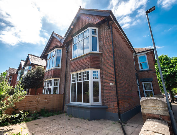 Exterior of a WJO Stays property for contractor accommodation.