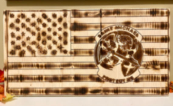 Saint Michael US Flag