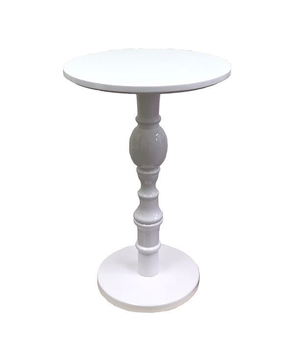 Tango White End Table