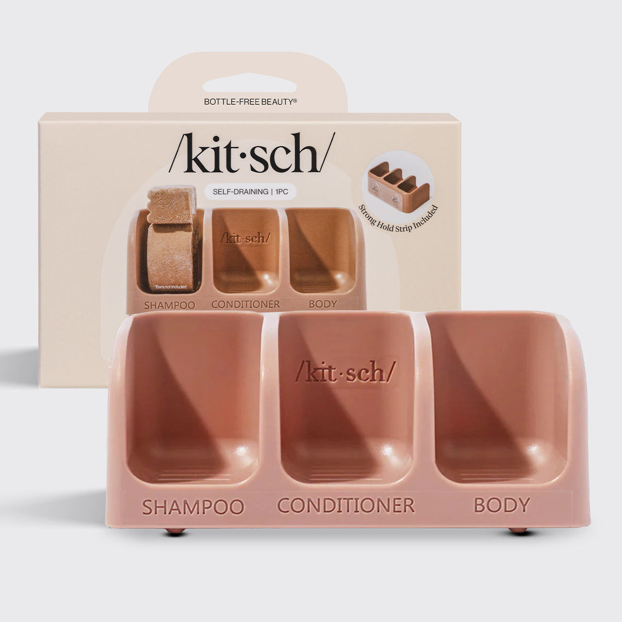 Self-Draining Soap Dish - Terracotta