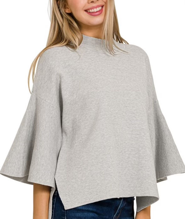 Bell Sleeve Sweater
