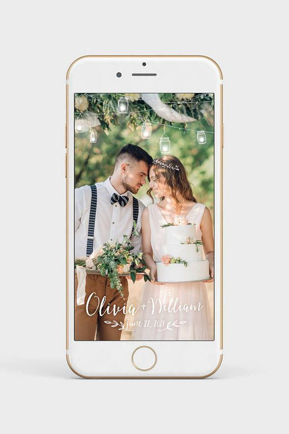 How to make a custom wedding filter