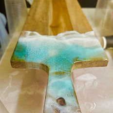 Resin Holzbrett