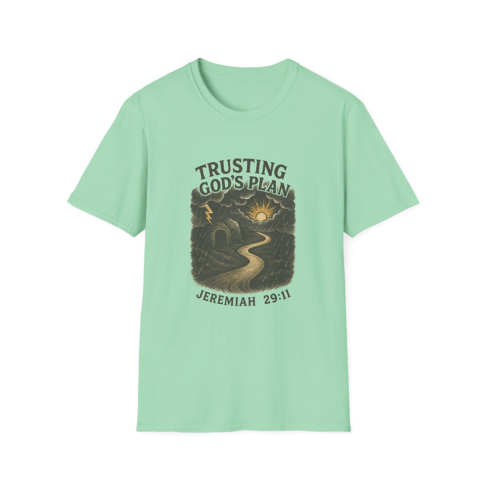 Thumbnail: Trusting God's Plan Unisex T-Shirt 