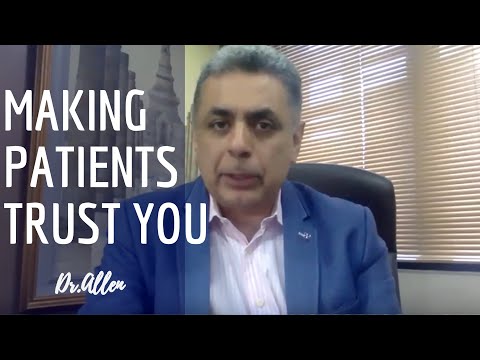 Making Patients Trust You ! By sounding Consistent