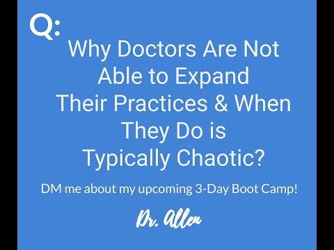 Why Doctors are not able to expand?