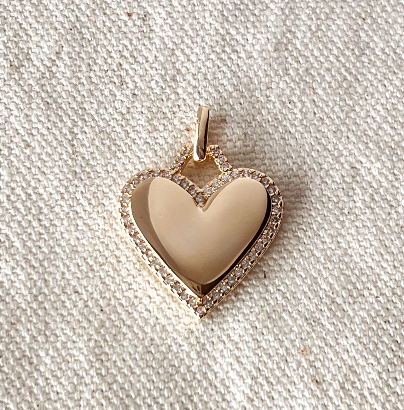 Gold Filled heart charm