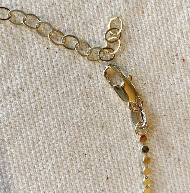 Thumbnail: Flat Dot Necklace