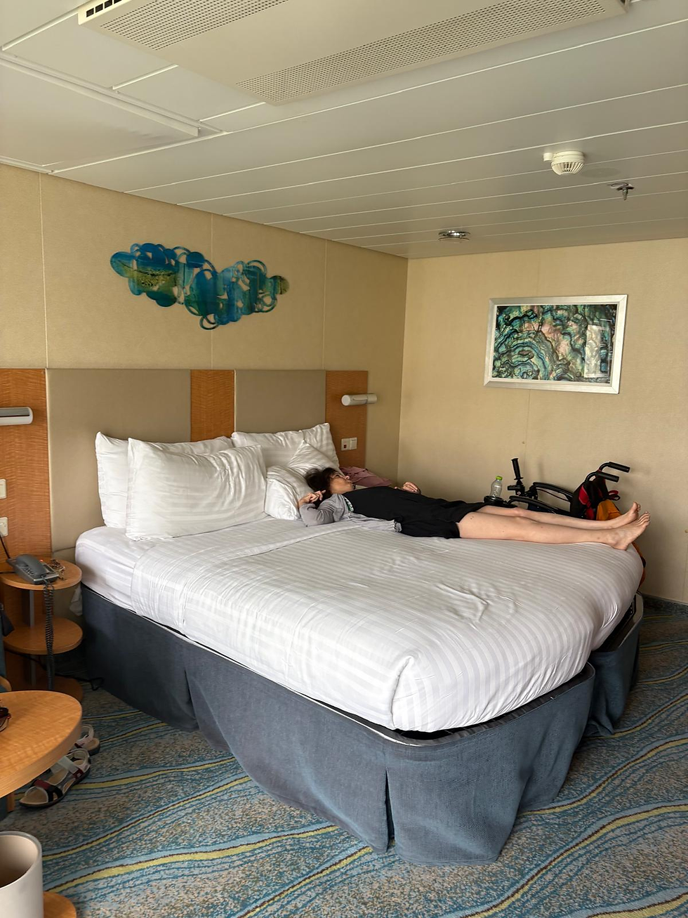 מיטה גבוהה בספינה