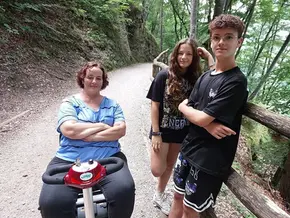 Northern Italy with a scooter