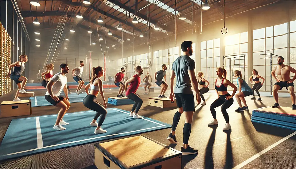 Le gym bootcamp - A high-intensity interval training (HIIT) class for adults of multiple f