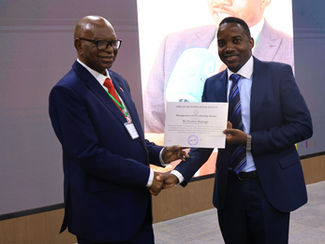 Freedom Mukanga Honoured in Addis