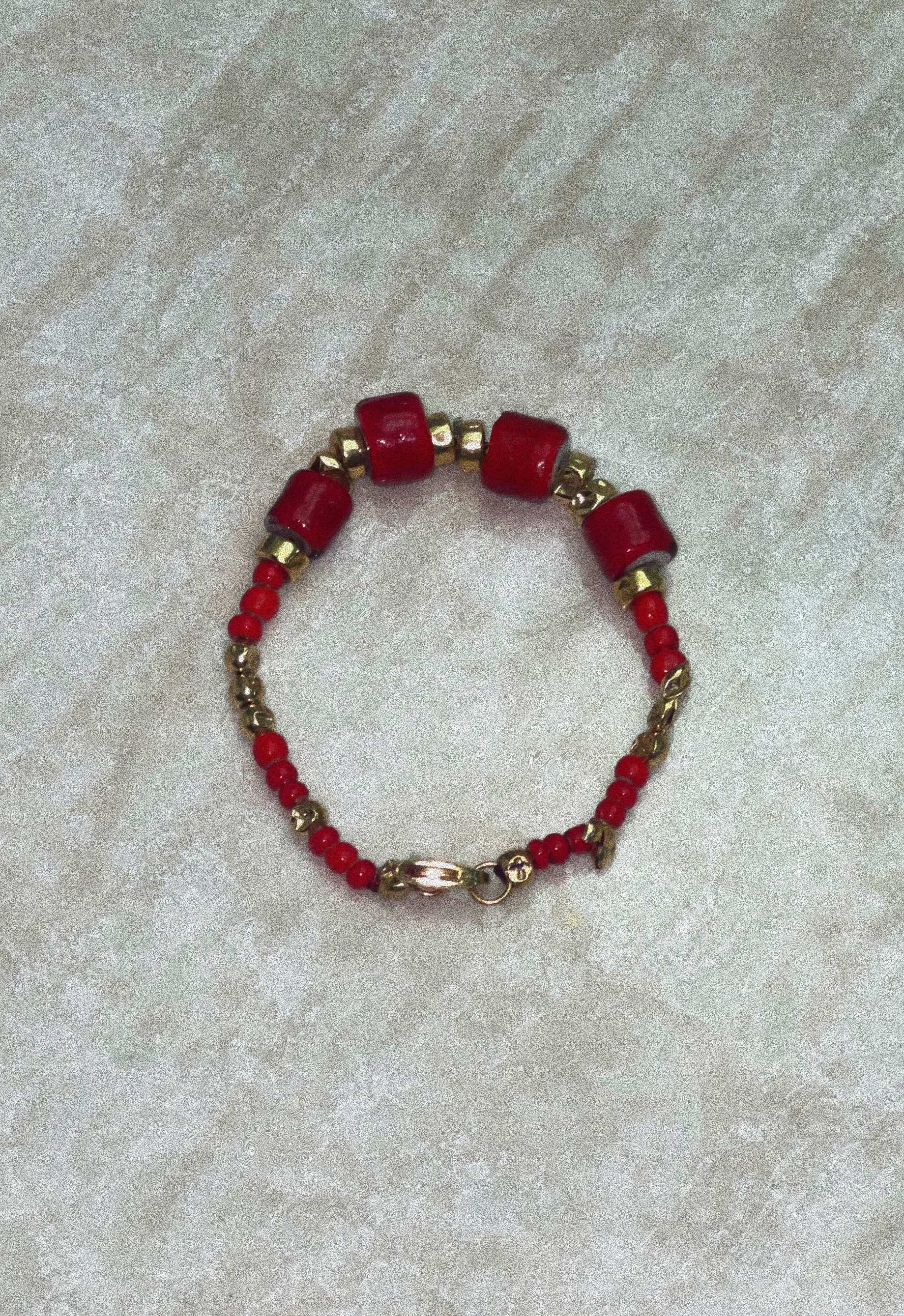 brazalete rojo